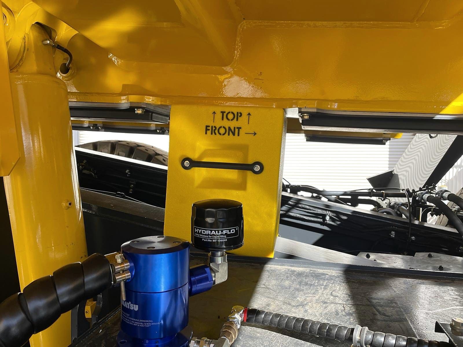 Tray Support para tolvas mineras: seguridad en el mantenimiento